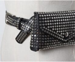 Studded Fanny Pack Bag