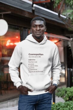 cosmopolitan hoodie