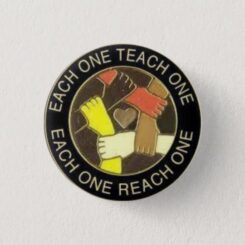 Each one Teach one Button