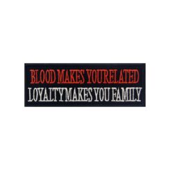 Blood & Loyalty Patch