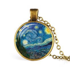 Van Gogh Starry Night Necklace