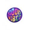 Good Vibes Iron on Patch