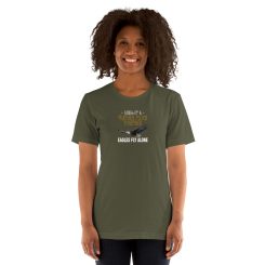 eagles fly alone t shirt
